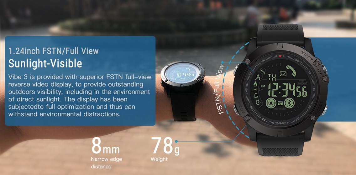 ساعت هوشمند زبلاز مدل Zeblaze Vibe 3 HR